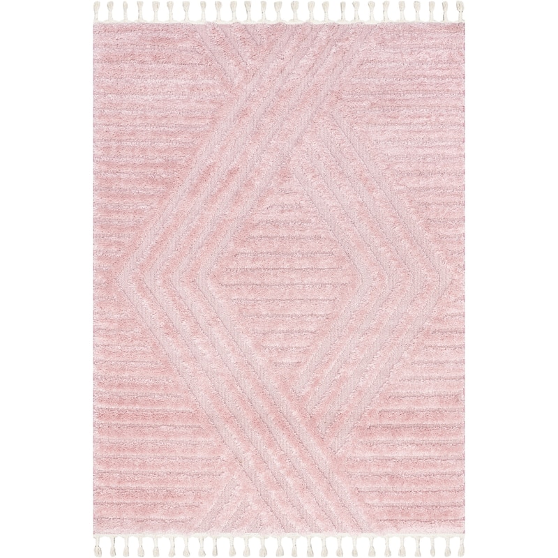 Nuloom Risette Geometric Shag Tassel Area Rug
