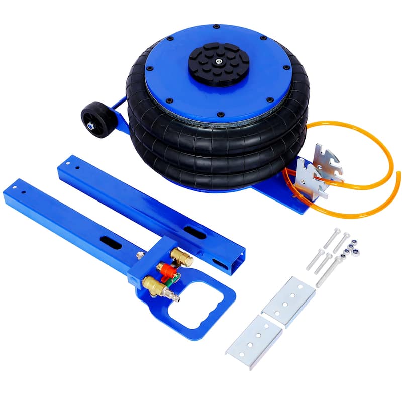 5T Triple Bag Air Jack with Lifting 16in and Capacity 11000lbs