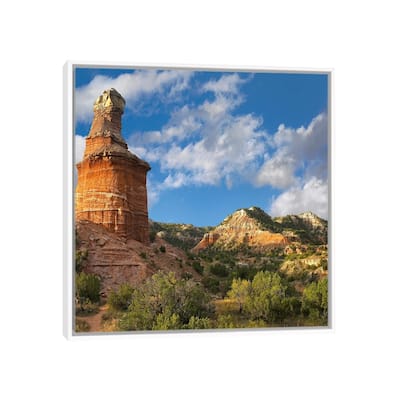 iCanvas "Lighthouse, Palo Duro Canyon State Park, Texas Panhandle, High Plains, Texas" by Tim Fitzharris Framed Canvas Print