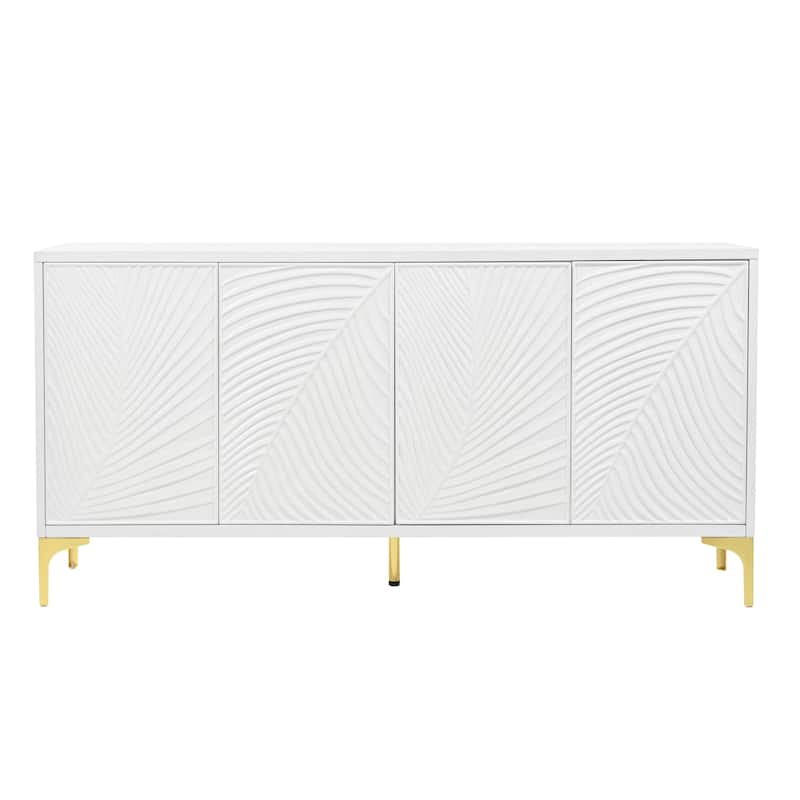 sideboard with 4 doors and Adjustable Shelves