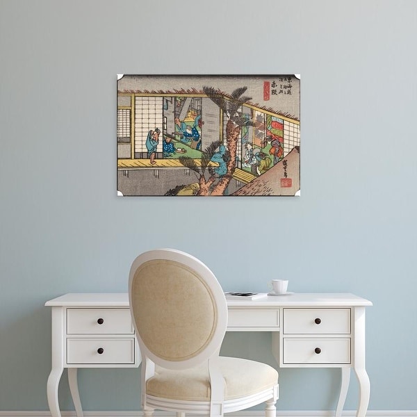 Easy Art Prints Unknown's 'Iconic Japan IV' Premium Canvas Art