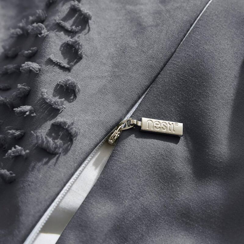 Empyrean Bedding Tufted Duvet Cover Set with Quilted Down Alternative Comforter Insert