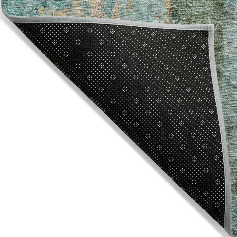 Lulu Contemporary Abstract Easy-To-Clean Timeless Fusion Outdoor Rug