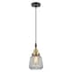 Option Clear Shade / Black Antique Brass