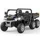 preview thumbnail 19 of 32, 24V 2 Seater Kids Ride On Dump Truck with Remote Control Black