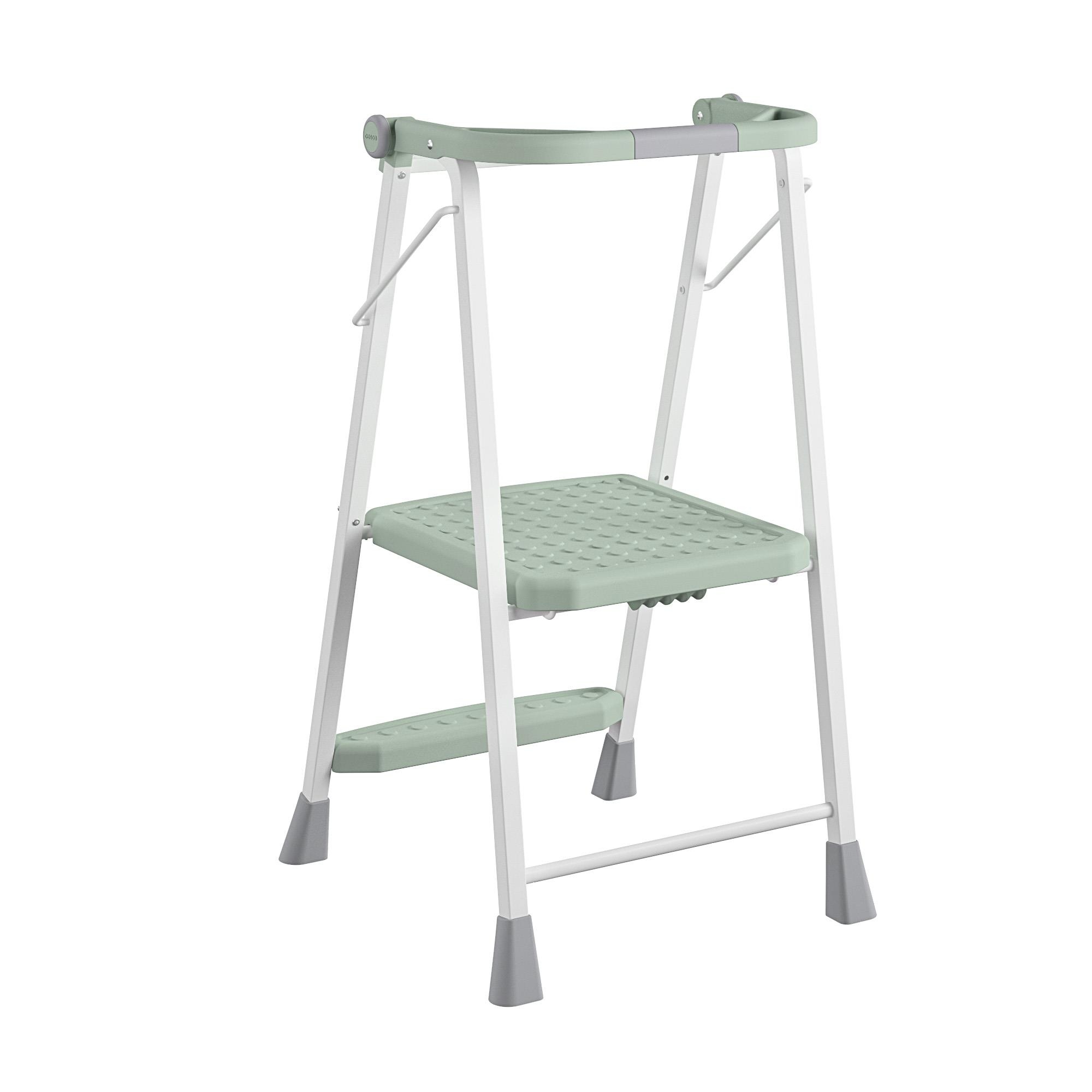 Folding 1 store step stool