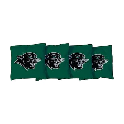 Plymouth State Panthers Green Cornhole Bags