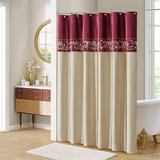 Embroidery Shower Curtain - Bed Bath & Beyond - 39699018
