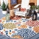 preview thumbnail 5 of 3, SAFAVIEH Cabana Lyla Indoor/ Outdoor Waterproof Patio Floral Rug