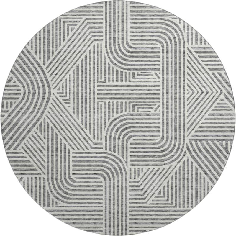 Premium Washable Super Soft Modern Geo Mayfield Rug