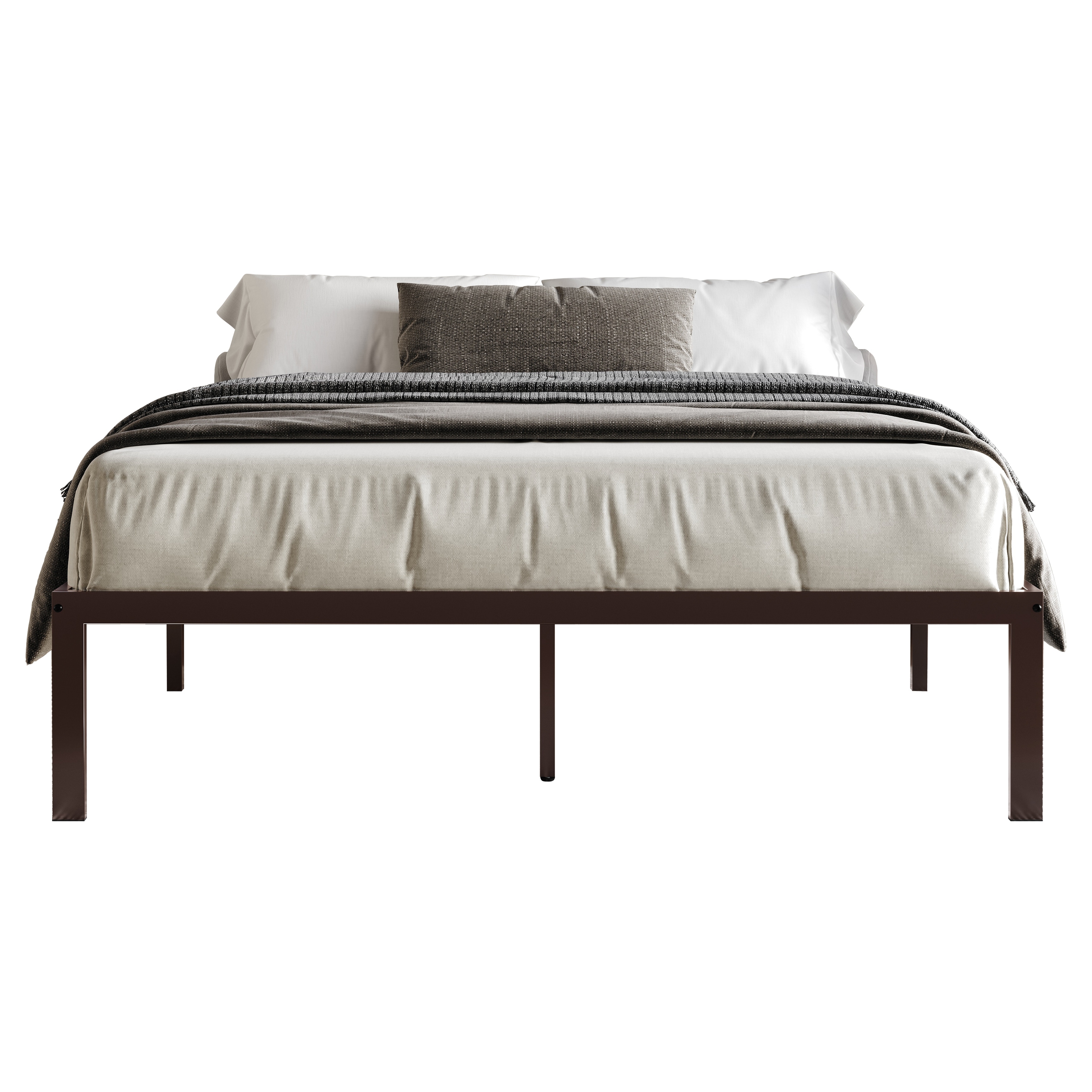 CraftPorch Minimalist Metal Platform Bed