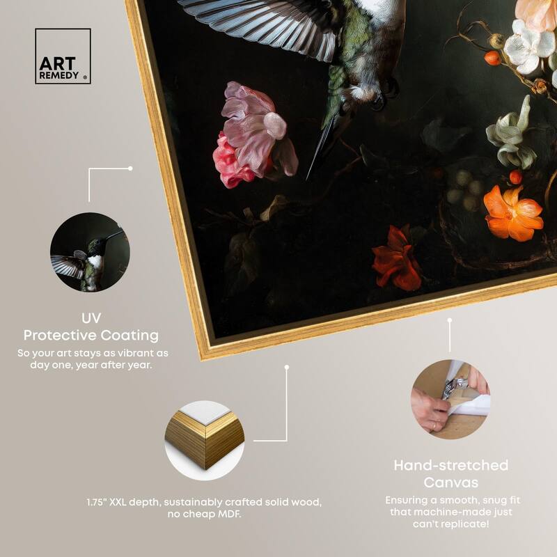 Nectar Thief II Canvas by Art Remedy