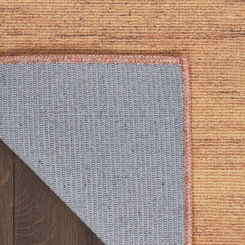 Gezas Power Loomed Abstract Modern Low Pile Area Rug By HomeRoots - 87' X '63' X '0.25