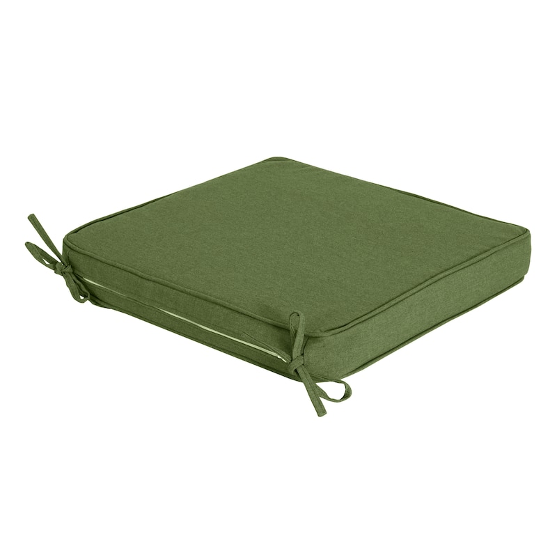 Christopher Knight Home - Noah Outdoor Dining Chair Cushion with All-Day Comfort and Secure Stay-Put Ties
