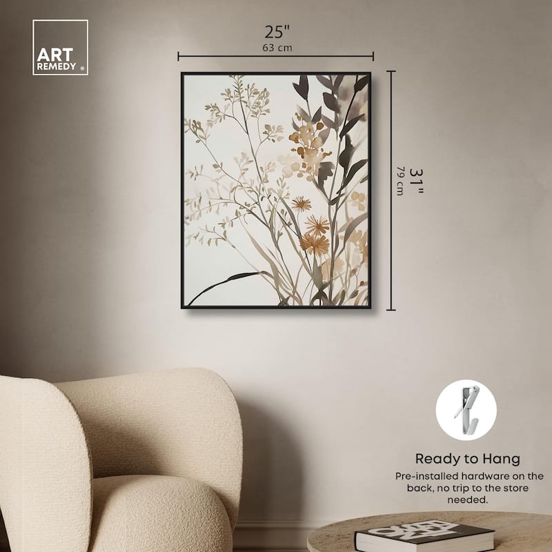 Meadow's Murmur I Canvas by Art Remedy