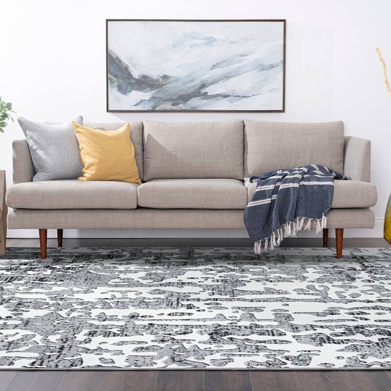 Wyman Modern & Contemporary Abstract Indoor Area Rug