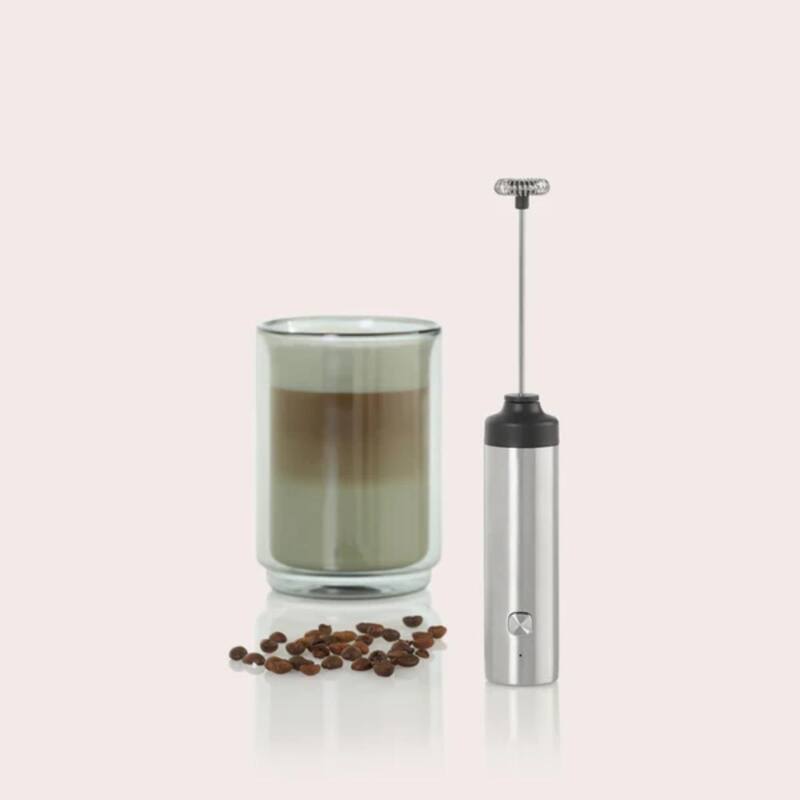 AdHoc Moro Electric Milk & Sauce Frother in Stainless Steel