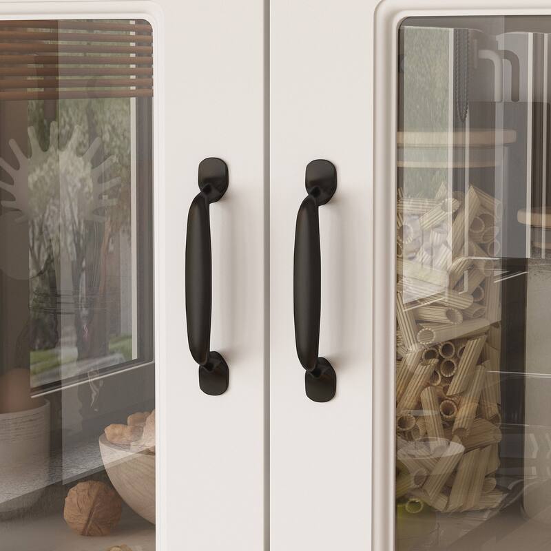 Modular White Contemporary Office Storage Display Cabinet w/UV Finish
