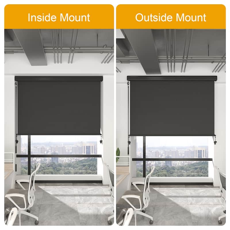 6' x 8' Outdoor Roller Shades