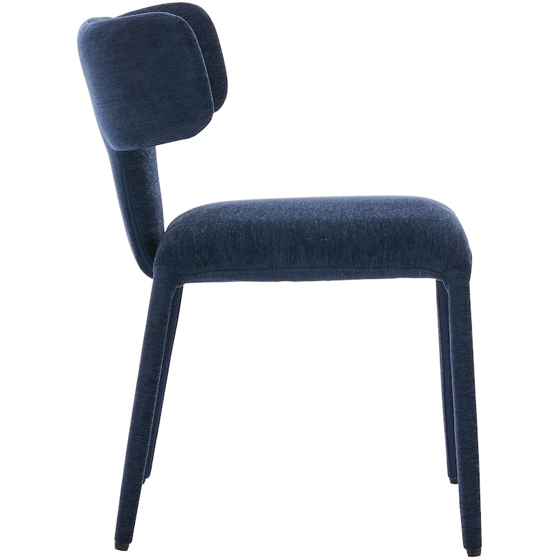 Modern Dining Chairs Set of 2, 18.9"Wx18.5"D Contemporary Fabric Side Chairs