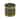 Galvanized Napkin Rings With Gold Rim (Set of 4) - Graphite