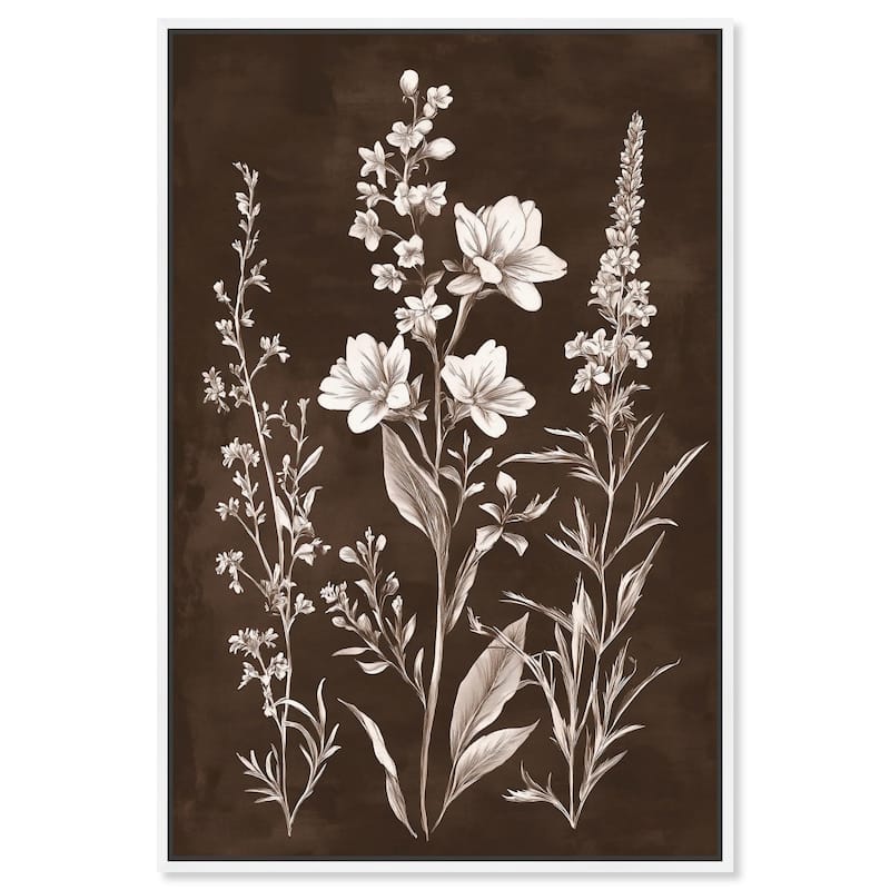 Timeworn Tendrils I Canvas by Art Remedy - 10" x 15" - White