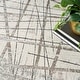 preview thumbnail 15 of 20, Nourison Desire Indoor Silver Abstract Area Rug