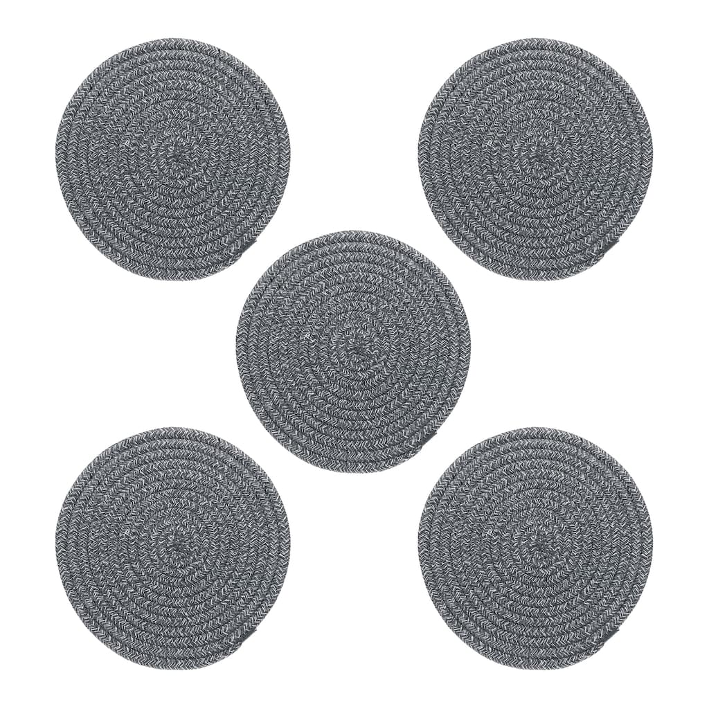 5Pcs Trivets for Hot Dishes 8 Inch for Hot Pots and Pans, Flowerpots