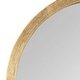preview thumbnail 19 of 30, Kate and Laurel Travis Capsule Oval Framed Wall Mirror