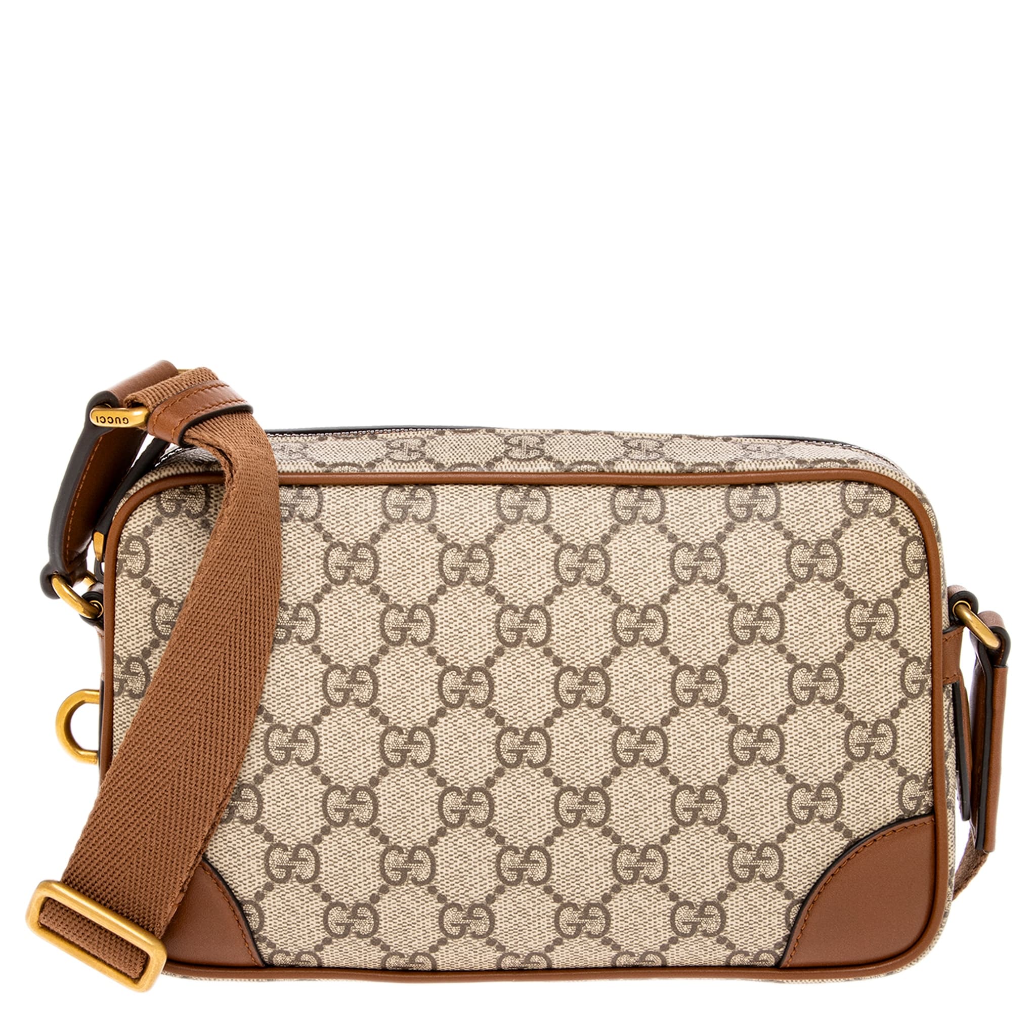 Gucci GG Emblem Dual Compartment Mini Bag - Overstock - 44000542