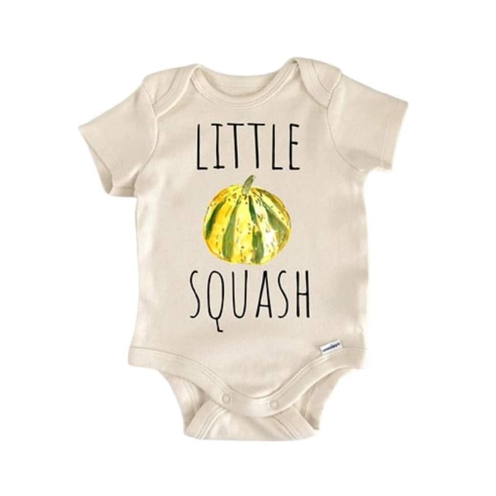 Fall Squash Autumn - Baby Boy Girl Clothes Infant Bodysuit Funny Cute Newborn