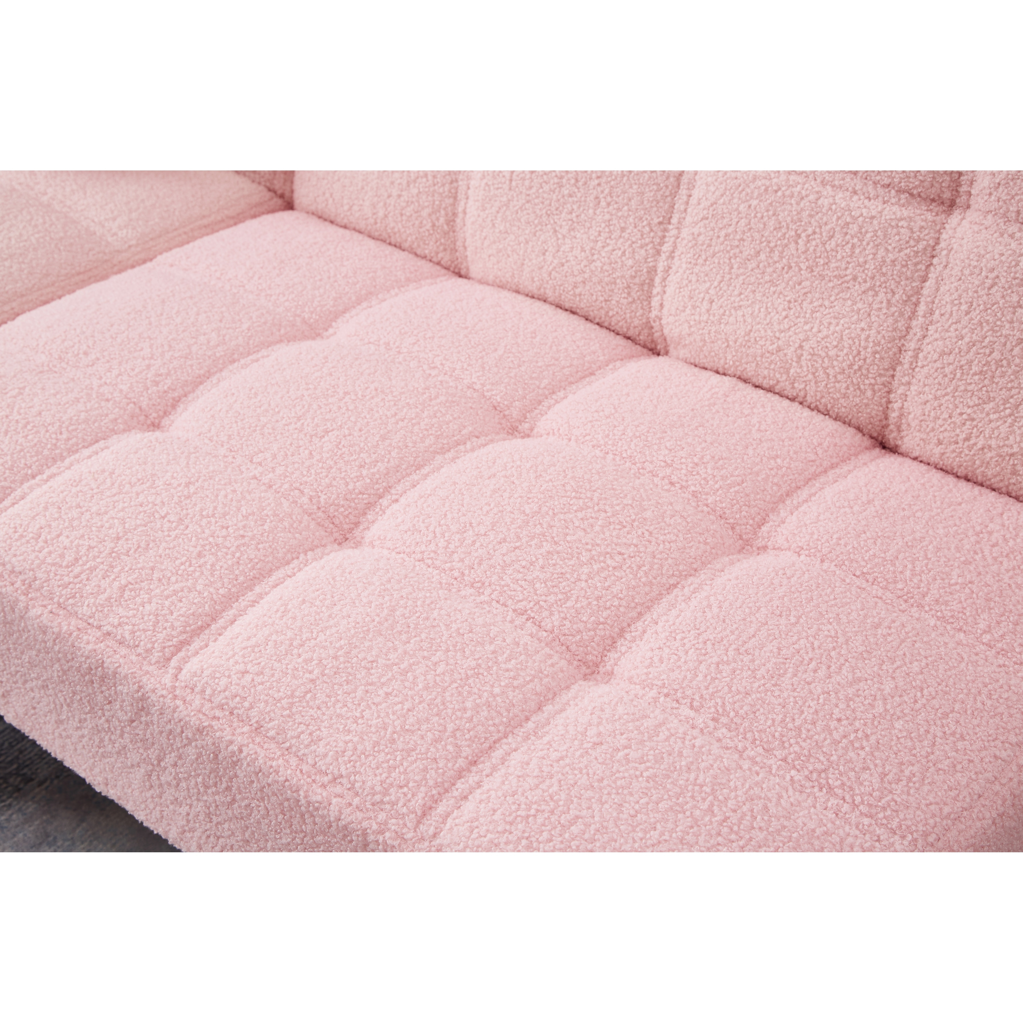Pink sales futon chair