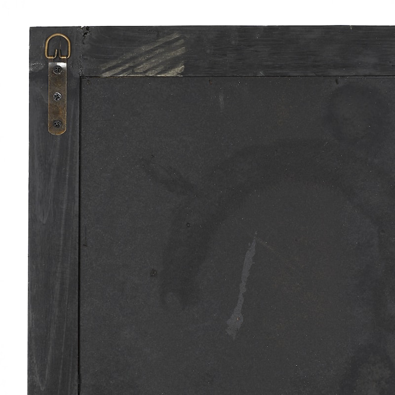 Green Wood Antique Door Scroll Home Wall Decor