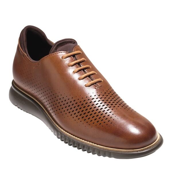 Cole Haan 2.Zerogrand Laser Wingtip Oxford Mens British Tan  display picture 3