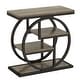 preview thumbnail 8 of 46, Industrial 4-tier Wood Narrow Side End Table with Storage Shelves