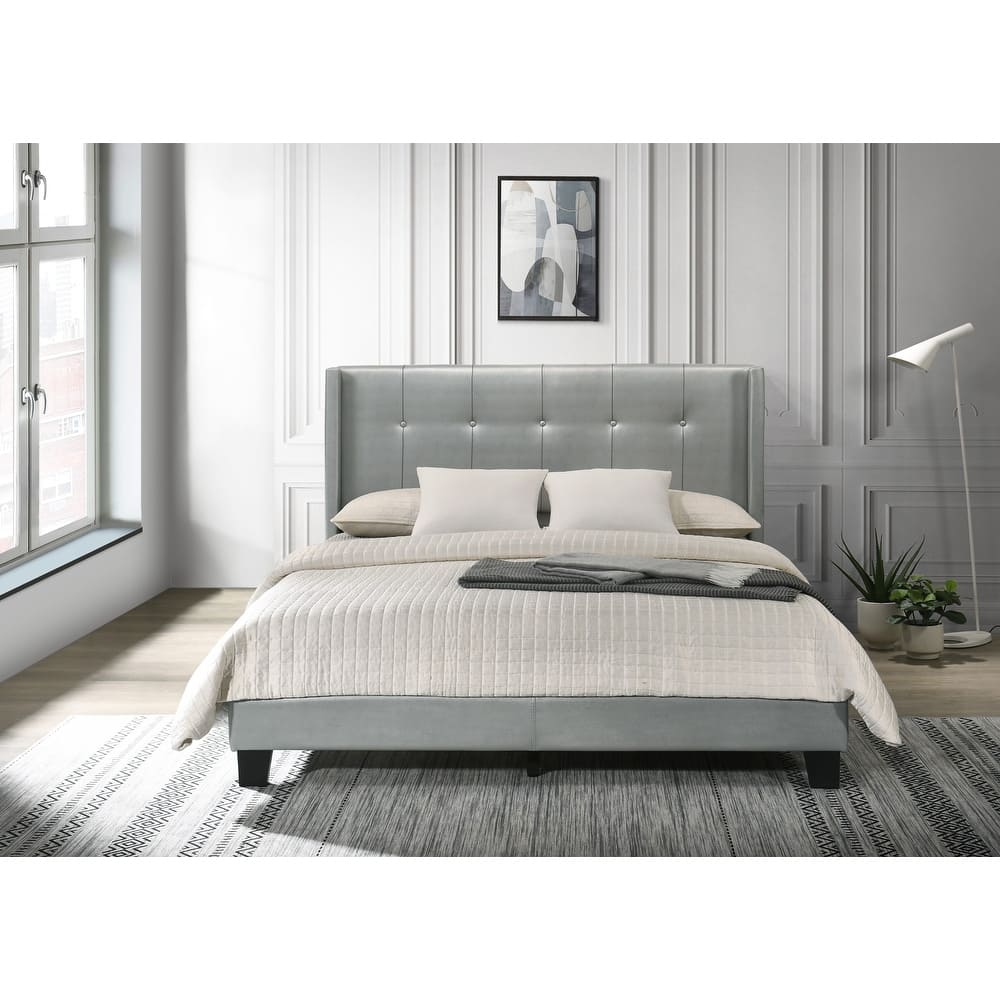 Evelyn Upholstered Platform Bed