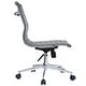 preview thumbnail 29 of 30, Modern Mid-back Ribbed Adjustable Office Chair