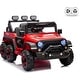 preview thumbnail 6 of 23, 24V 4WD Ride on Car, 4 Motors Battery Powered Electric Car, Kids Electric Vehicle Red