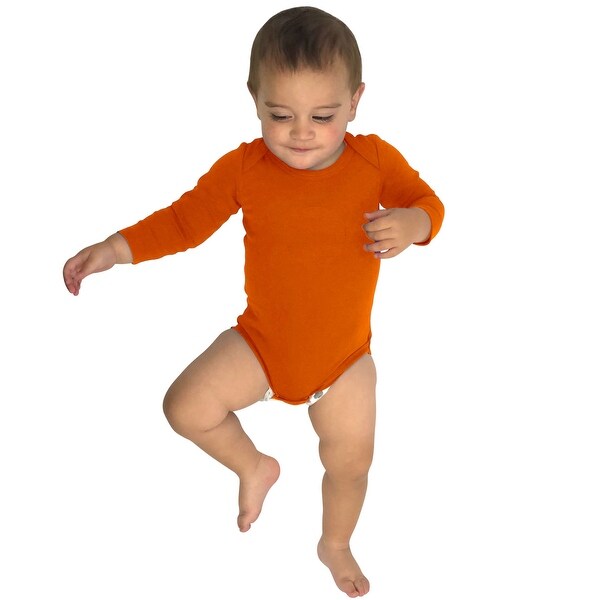 solid color long sleeve onesies