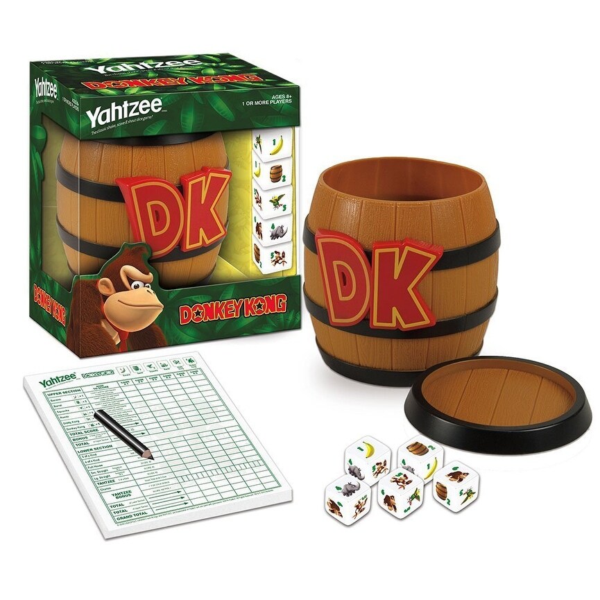 Donkey Kong Collector S Edition Yahtzee Dice Game Multi Overstock 13725796