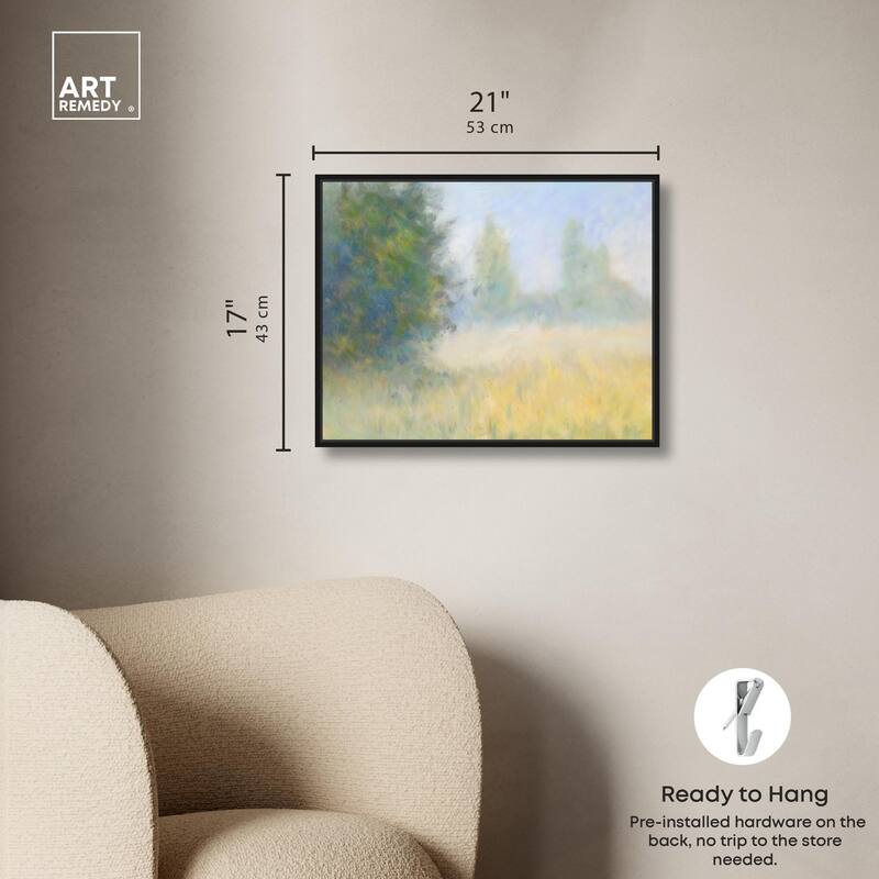 Faded Horizon II Canvas by Art Remedy