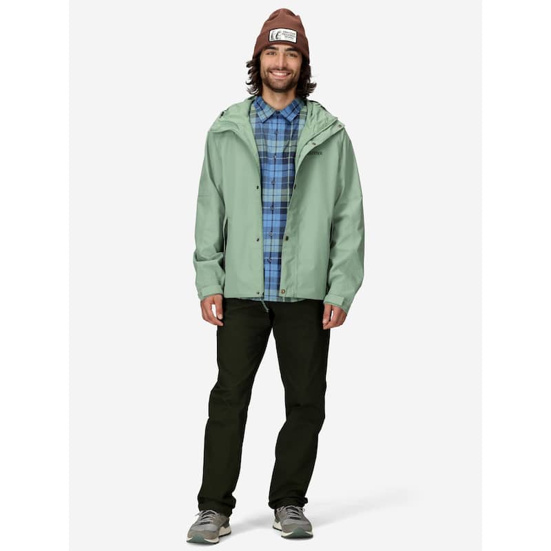 Marmot Men's Cascade Rain Jacket - Rain Cloud/Thunderhead - S