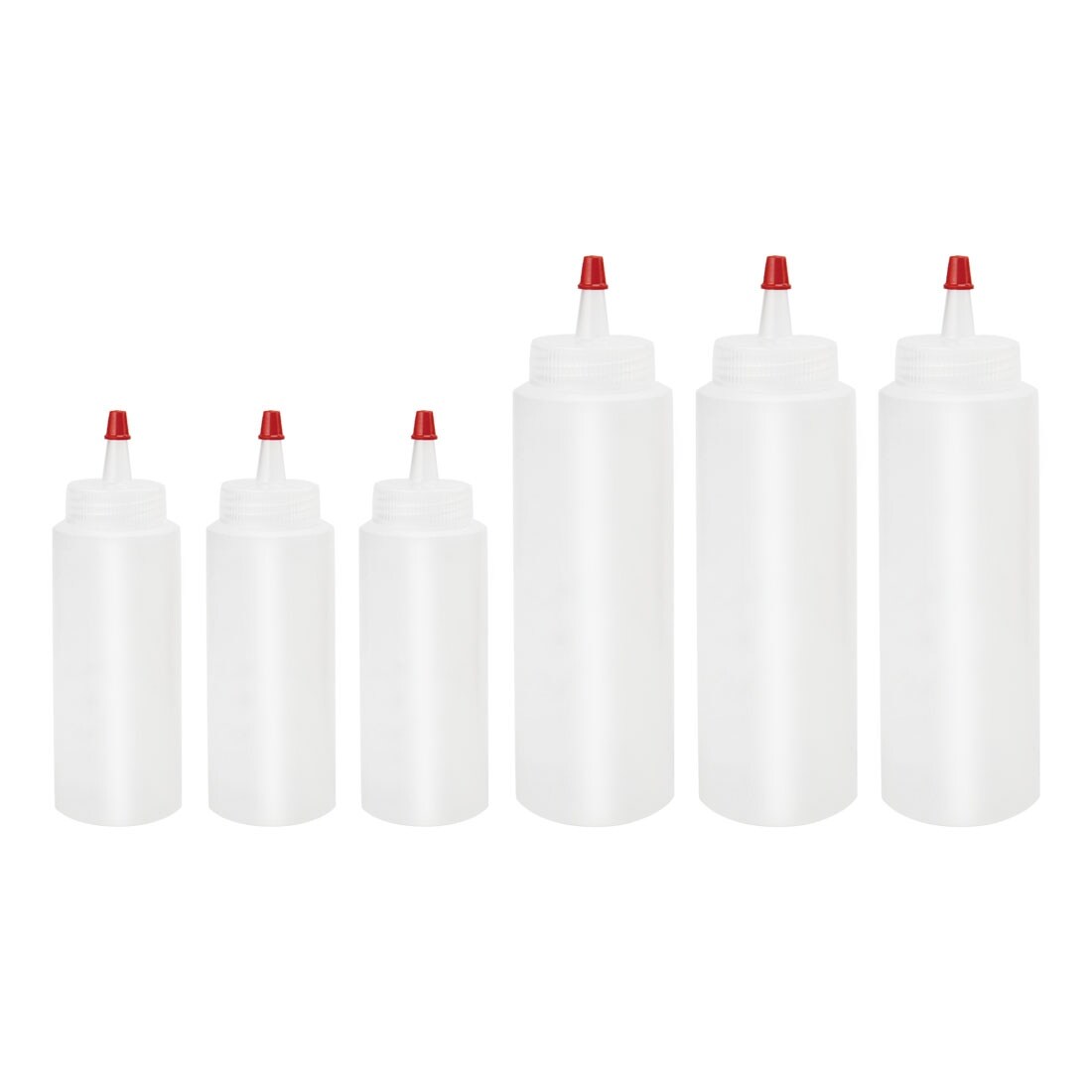 Squeeze Bottles with Lids, 7-pack - 8.5' - Bed Bath & Beyond