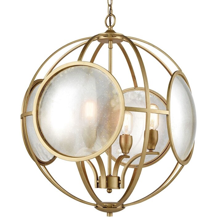 Elk Home D3371  Le Style Metro 4 Light 23" Wide Globe Chandelier - Chandeliers For Bedrooms by Overstock.com
