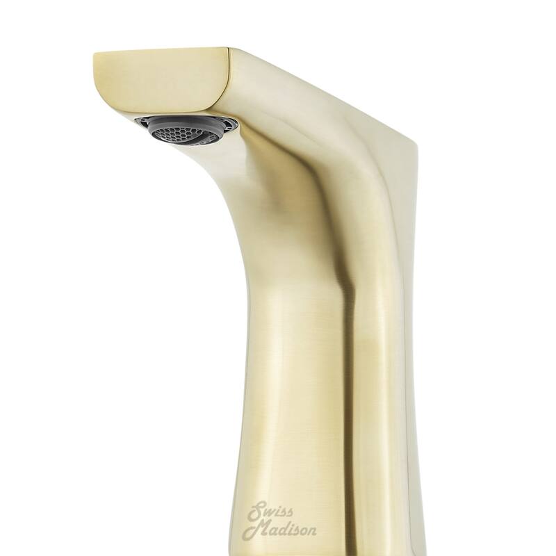 Swiss Madison SM-BF22 Monaco 1.2 GPM Widespread Bathroom Faucet - Brushed Gold