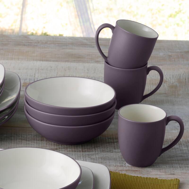 Noritake Colorwave 16-Piece Square Set, Service For 4