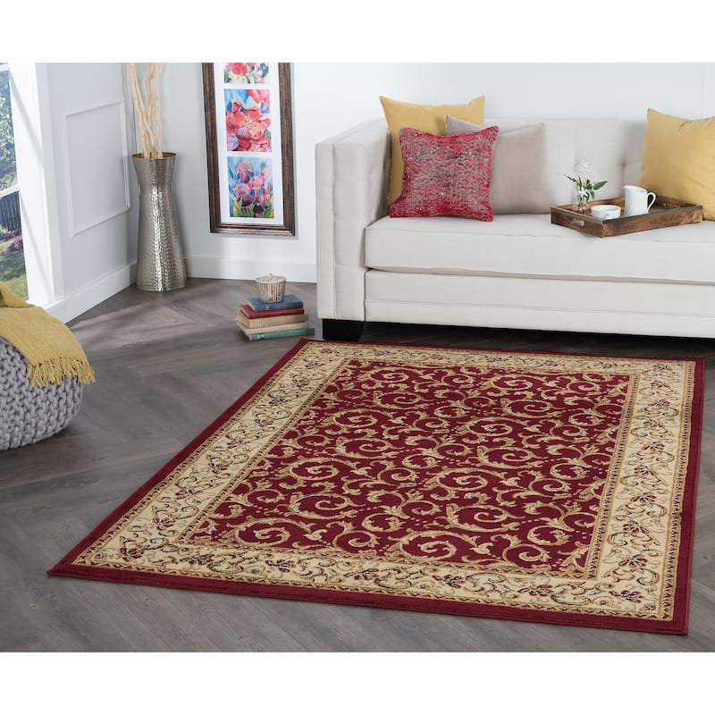 Rhythm Transitional Oriental Indoor Area Rug