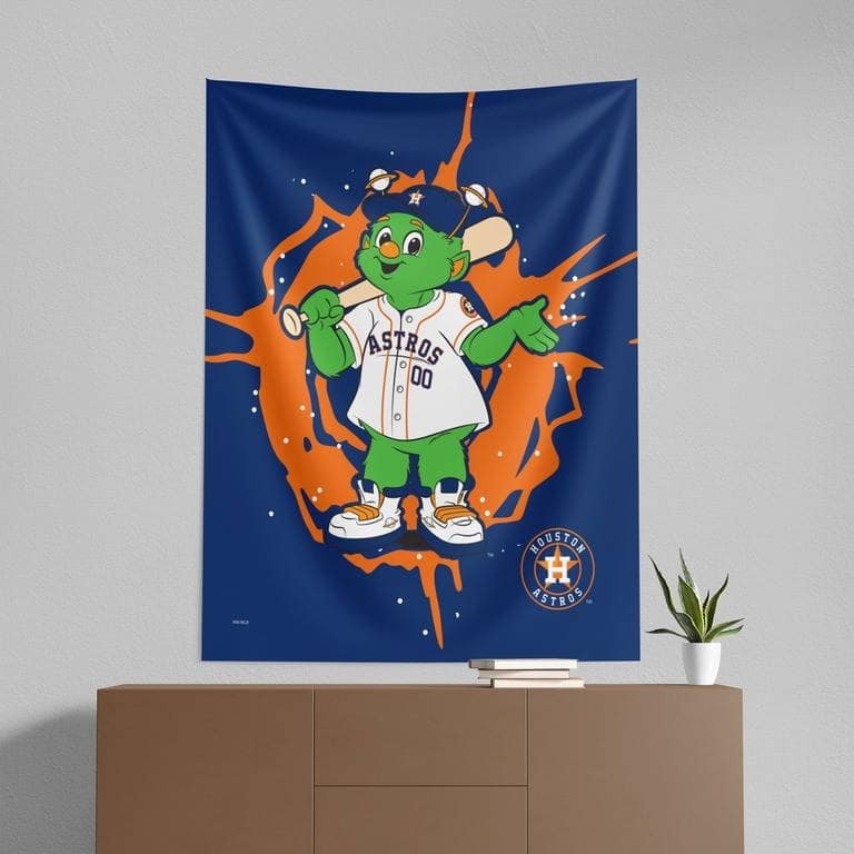 MLB Mascot Printed Wall Hanging