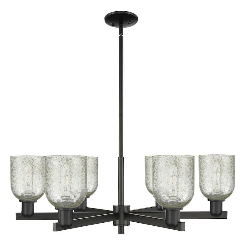 Innovations Lighting Endless Possibilities Arcadia - Caledonia - 6 Light 35" Stem Hung Chandelier - Matte Black