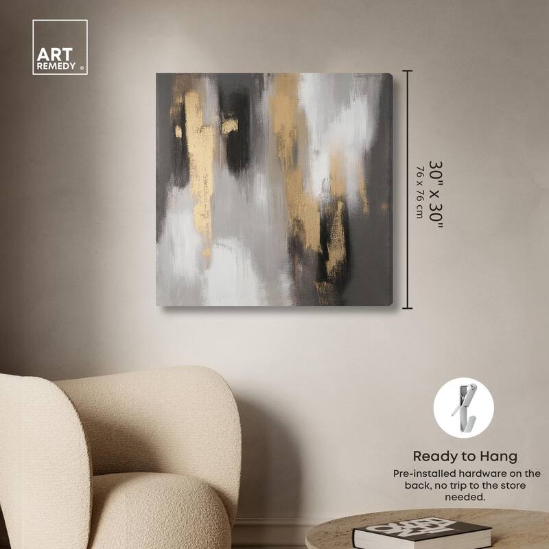 Gleaming Abyss I Canvas by Art Remedy, Gallery Wrapped